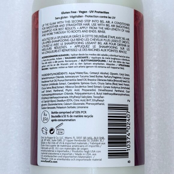 Bel Air Smoothing Conditioner Anti Oxidant Complex Full Size 8.5 Fl Oz by R+Co - Picture 3 of 9